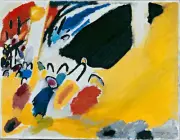 Wassily Kandinsky - Impression III Giclee Fine Art Print on Canvas Wall 36"