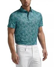 G/Fore Hydrangea Tech Jersey Polo Shirt