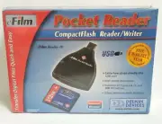 Delkin Pcoket USB Reader for CompactFlash Type I/II Memory Cards (DDREADER-10)