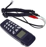 jojofuny Corded Phone Tester with LCD Display for Home and Office Use Reliable Caller Detection Device with Dtmf Technology Easy to Use Desktop Telephone for Accurate Incoming Call