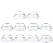 Clear Baseball Stand - 10X Softball Display Holder | Round Display Stand Ball Stand for Golf Ball Baseball Softball Spheres