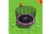 8ft Blizzard Trampoline Outer Net pad mat shoe Tidy Basketball Pink
