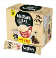 Nescafe Creamy Latte Instant Coffee, 3-In-1 Classic 22.4g × 24 Sachets