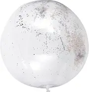 Abaodam 1Set Inflatable Glitter Sequins Beach Ball Beach Ball for Pool Beach for Fun Water Outdoor Play