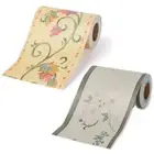 Vinyl Decals Waist Line Wallpaper Baseboard Skirting Line Wall Border Stickers