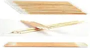 Cotton Swab,300pcs Disposable Microblading Cotton Swab Cleaning Cotton Sticks With Wood Handle For Cosmetic Applicator Sticks Permanent Supplies