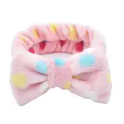 6PCS Coral Fleece Soft Headband Cross Top Kont Hairband Elastic Band For Women Girls Wash Face Turban Headwear Hair Accessories