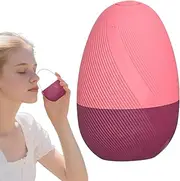 Face Roller Ice,Eye Puffiness Massager - Egg Shaped Face Tightening Ice Mold for Skin Care Routine Gym Recovery Home Morning Travel Night Post Workout