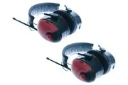 2 X BULLANT ABA330S AM/FM PHONE HEADPHONES EAR MUFFS HEADSET RADIO