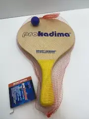 Paddle Ball Beach Yard Game Pro Kadima Paddle Set