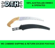 300MM (12") PRUNING SAW WITH SHEATH & TIMBER HANDLE