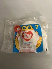 SEAMORE MINI TY BEAN BAG PLUSH MCDONALDS TOY (NEW SEALED)
