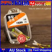 6pcs Bobber Seat Copper Head Silicone Fishing Bobber Float Self-supporting Tools