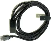 Razer USB C to USB Data Charging Cable - Compatible with Viper V2 Pro/DeathAdder V3/Basilisk V3 Wireless Gaming Mouse (Black)