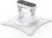 Bettdow Projector Stand, 1/4 Inch Screw, Adjustable Stand with Easy Setup and 360 Degree Rotation for Most Projectors, Lightweight of 240 g (Stand Only), White