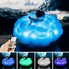 Clouds Moon Lamp Astronaut Lamp Night Light Night lamp With Rainbow Effect