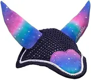 Little Rider Dazzling Night Prismatic Horse Fly Veil (UK Size: Small Pony) (Navy)