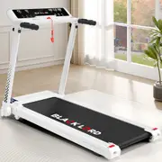 BLACK LORD Treadmill Electric Home Gym Exercise Foldable Run Machine White