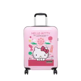 【OUTDOOR】Hello Kitty聯名款台灣景點行李箱-粉紅色-24吋 ODKT21A24PK