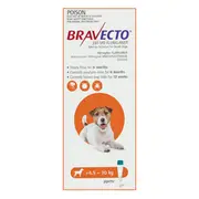 Bravecto Spot-On for Small Dog 4.5 - 10kg 1 Pack (Orange)