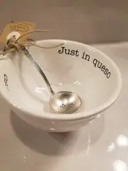 NEW Mud Pie "Just in Queso" Dip Bowl and Ladle Set 3E