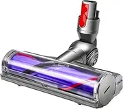 Quick-Release Roller Motorhead Cleaner Compatible with Dyson V7 V8 V10 V11 V15 Vacuum Cleaner Animal Absolute Models Cleaner Head Replacement Part Accessories Electric Head for Hardwood Floor Carpets