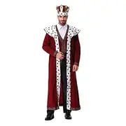 King Cosplay Carnival Costume Masquerade Adults' Men's Cosplay Halloween Carnival Easy Carnival Costume