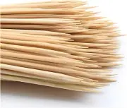200PCS 12-Inch Bamboo Skewers – Ideal for BBQ, Kabobs, & Parties
