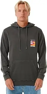 [Rip Curl] Lip Curl Men's Sweatshirt Hoodie (Brand Logo Print), 060MFL / M SURF Revival Lined UP Hood, Fashionable