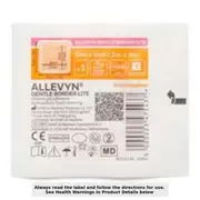 ALLEVYN Gentle Border Lite 5cm x 5cm - Single by Smith & Nephew