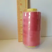 1 Spool Coral Multi Purpose Serger Overlocker Quilting Sewing Thread T27 Quality