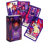 Buffy The Vampire Slayer Tarot 78 Cards Deck Follow The Wisdom Of Buffy Beautifully illustrated Divination Game
