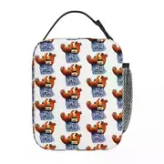 c454 Grizzy And The Lemmings Lunch Bags Insulated Lunch Tote Portable Bento Box Resuable Picnic Bags for Woman Work Kids School k454