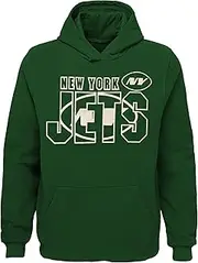 Outerstuff NFL Kids Youth 8-20 Official Team Color Game Day Touchdown Performance Primary Logo Long Sleeve Pullover Hoodie