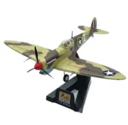 1/72 Model Plane Spitfire Fighter MKV WW2 Military US Air Force 1943 Collectible