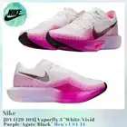 Nike Vaporfly 3 White / Vivid Purple / Agate / Black DV4129-104 Men's US4-14 NEW