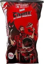 Jealous Devil All Natural Hardwood Lump Charcoal - Clean Burning Hardwood Charcoal for Grilling - Hickory Flavour BBQ Charcoal - 9kg (20lb) Bag
