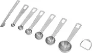 Stainless Steel Baking Measure Spoons Set for Cooking Kitchen Durable Long Lasting Accessories