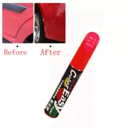 1PC Red Clear Car Paint Repair Pen Scratch Remover Touch Up Tool Pen Accessories (for: Audi)