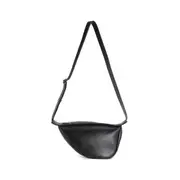 [THE ROW] Small Slouchy Banana Bag Black