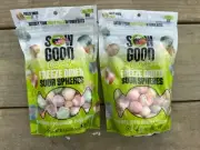 2 Sow Good Freeze Dried Sour Candy Spheres 4 Oz. Each BB 2/27