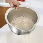 Strainer Rice Washer Vegetable Cleaning Container Basket Kitchen Colander