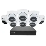 Swann AdvancedX Series 8 CH 8 Dome Camera NVR Home Security System