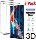 3X Full Cover Tempered Glass Screen Protector For Samsung S23 Ultra S22 S21 S20