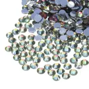 2880 Pcs Hotfix Rhinestones Flatback Crystal Glass Gems SS6 2mm,Pale White