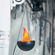 Hanging Flame Party Light Halloween Decoration, Home Decor, 1 Piece