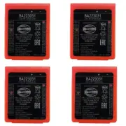 4pc BA223031 2100mAh Rechargeable Battery HBC Wireless Romote Control Battery