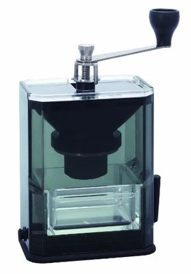 Hario Manual Coffee Grinder Adjustable Ceramic Burr Suction Cup Design