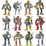 Secc Hero Factory Star Warrior Bionicle Building Blocks Furno Evo Combined Robot Mech Model Bricks Toys For Children Christmas Gifts 12Set No Origi...