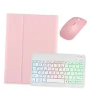 Backlit Keyboard Case for Galaxy Tab A9+ / A9 Plus 11 inch Tab A9+ 11" Pink